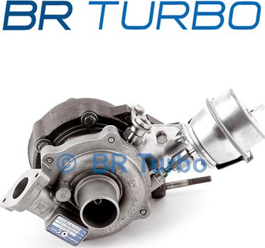 BR Turbo 54359880014RS - Турбина, компрессор autospares.lv