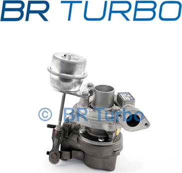 BR Turbo 54359880018RSG - Турбина, компрессор autospares.lv