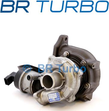 BR Turbo 54359880037RS - Турбина, компрессор autospares.lv