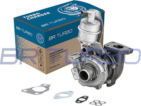 BR Turbo 54359880027RSG - Турбина, компрессор autospares.lv