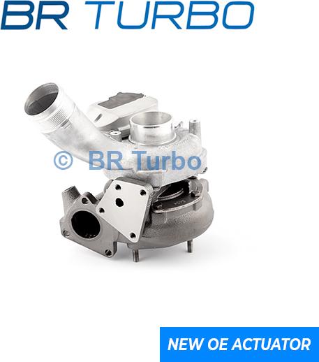 BR Turbo 53049880054RS - Турбина, компрессор autospares.lv