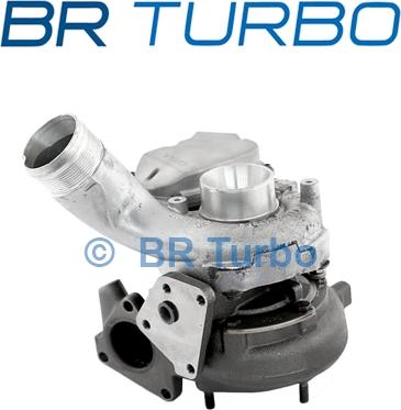 BR Turbo 53049880055RS - Турбина, компрессор autospares.lv