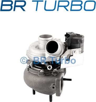 BR Turbo 53049880115RS - Турбина, компрессор autospares.lv