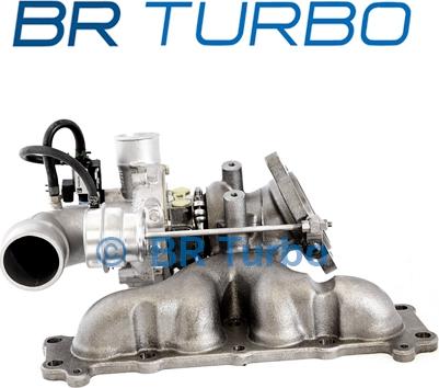 BR Turbo 53039980505RS - Турбина, компрессор autospares.lv