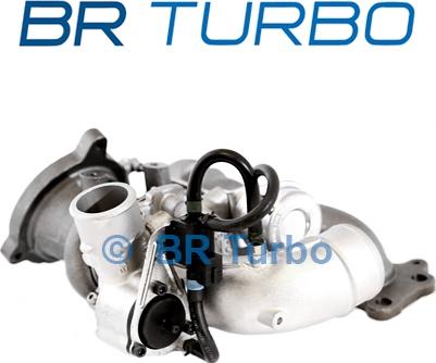 BR Turbo 53039980505RS - Турбина, компрессор autospares.lv