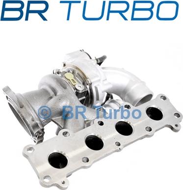 BR Turbo 53039980505RS - Турбина, компрессор autospares.lv