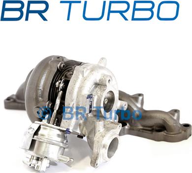 BR Turbo 53039880542RS - Турбина, компрессор autospares.lv