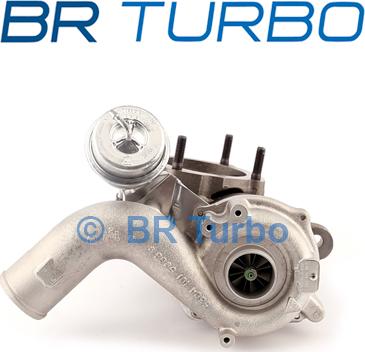 BR Turbo 53039880011RS - Турбина, компрессор autospares.lv