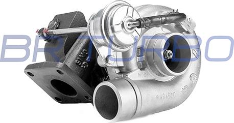 BR Turbo 53039880081RSM - Турбина, компрессор autospares.lv