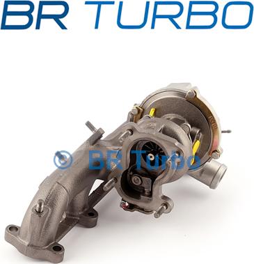 BR Turbo 53039880036RSG - Турбина, компрессор autospares.lv