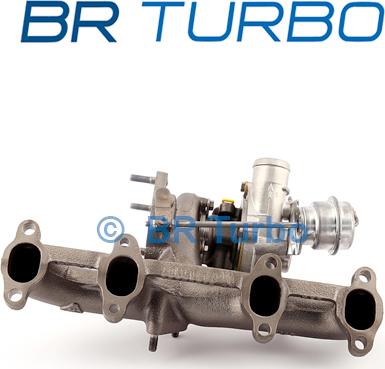 BR Turbo 53039880036RSG - Турбина, компрессор autospares.lv