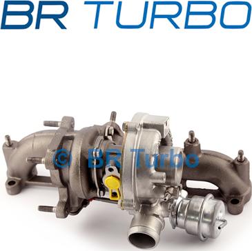 BR Turbo 53039880036RS - Турбина, компрессор autospares.lv