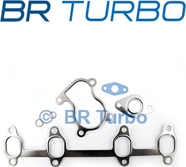 BR Turbo 53039880036RSG - Турбина, компрессор autospares.lv