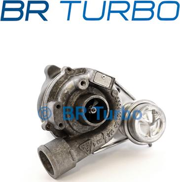 BR Turbo 53039880025RS - Турбина, компрессор autospares.lv