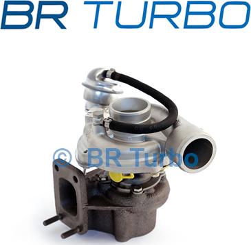 BR Turbo 53039880076RS - Турбина, компрессор autospares.lv