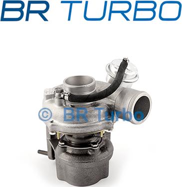 BR Turbo 53039880072RS - Турбина, компрессор autospares.lv