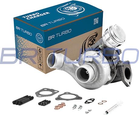 BR Turbo 53039880144RSM - Турбина, компрессор autospares.lv