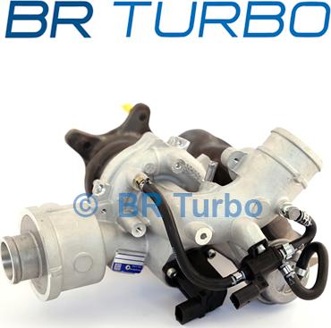 BR Turbo 53039880291RS - Турбина, компрессор autospares.lv