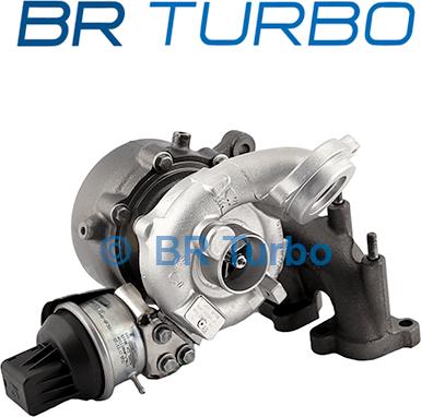 BR Turbo 53039880205RS - Турбина, компрессор autospares.lv