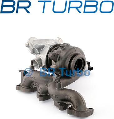 BR Turbo 53039880208RS - Турбина, компрессор autospares.lv