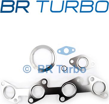 BR Turbo 53039880207RSG - Турбина, компрессор autospares.lv