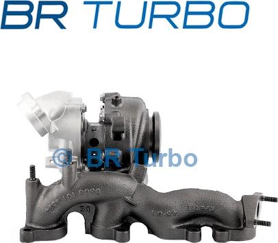 BR Turbo 53039880207RSG - Турбина, компрессор autospares.lv