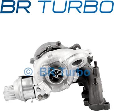 BR Turbo 53039880207RS - Турбина, компрессор autospares.lv
