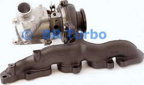 BR Turbo 04L253010BRS - Турбина, компрессор autospares.lv