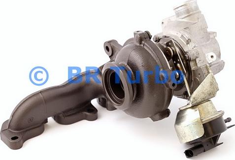 BR Turbo 04L253010BRS - Турбина, компрессор autospares.lv