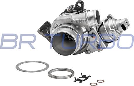 BR Turbo 805156-5001RSG - Турбина, компрессор autospares.lv