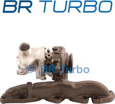 BR Turbo 821866-5001RS - Турбина, компрессор autospares.lv