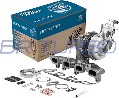 BR Turbo 792290-5001RSM - Турбина, компрессор autospares.lv