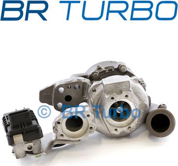 BR Turbo 755299-5001RS - Турбина, компрессор autospares.lv