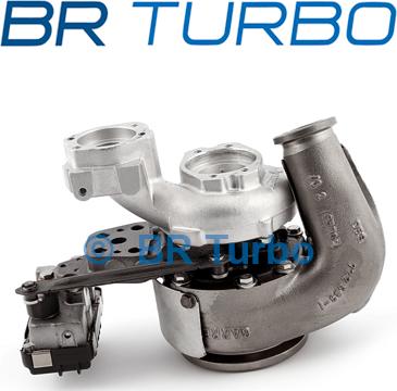 BR Turbo 755297-5001RS - Турбина, компрессор autospares.lv