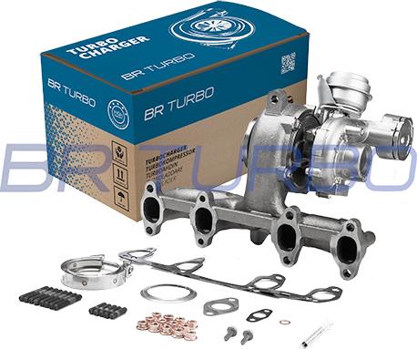 BR Turbo 751851-5001RSM - Турбина, компрессор autospares.lv