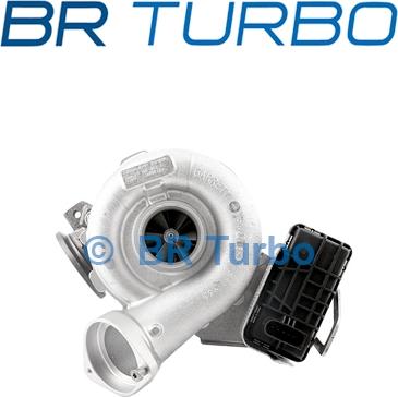 BR Turbo 758352-5001RS - Турбина, компрессор autospares.lv