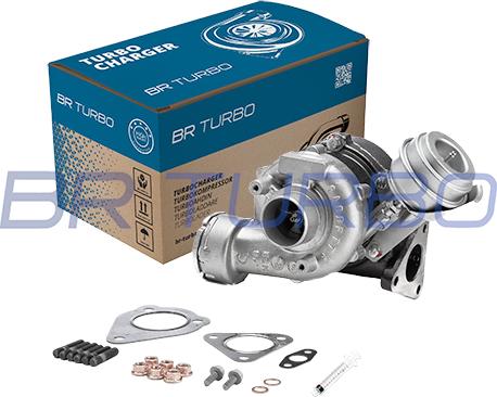 BR Turbo 758219-5001RSM - Турбина, компрессор autospares.lv