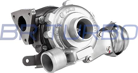 BR Turbo 760680-5001RS - Турбина, компрессор autospares.lv