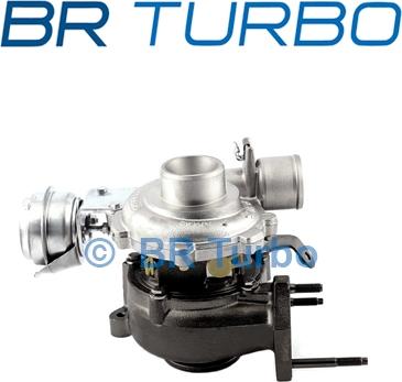 BR Turbo 760680-5001RS - Турбина, компрессор autospares.lv