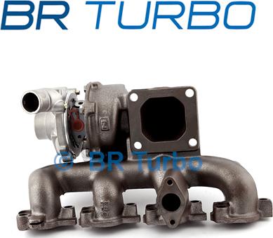 BR Turbo 704226-5001RS - Турбина, компрессор autospares.lv