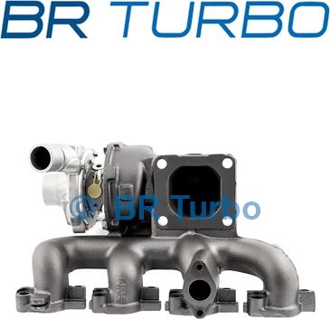 BR Turbo 714467-5001RS - Турбина, компрессор autospares.lv