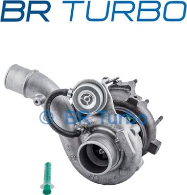 BR Turbo 715645-5001RS - Турбина, компрессор autospares.lv