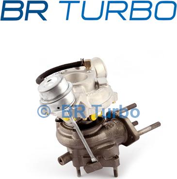 BR Turbo 710060-5001RSG - Турбина, компрессор autospares.lv