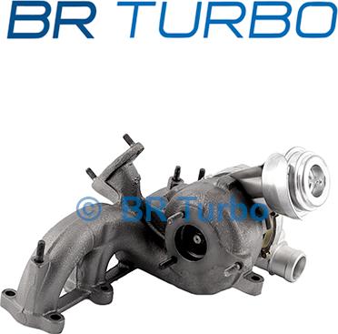 BR Turbo 713673-5001RS - Турбина, компрессор autospares.lv