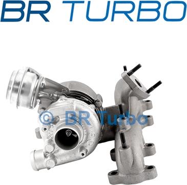 BR Turbo 713672-5001RSG - Турбина, компрессор autospares.lv