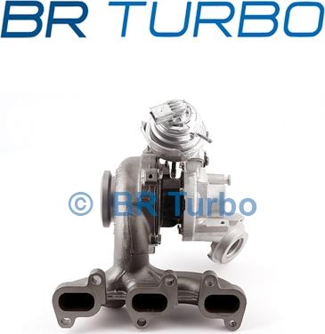 BR Turbo 789016-5001RS - Турбина, компрессор autospares.lv