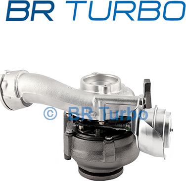 BR Turbo 729325-5001RS - Турбина, компрессор autospares.lv