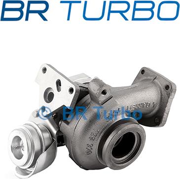 BR Turbo 729325-5001RS - Турбина, компрессор autospares.lv