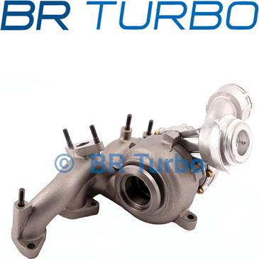 BR Turbo 724930-5001RS - Турбина, компрессор autospares.lv