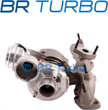 BR Turbo 724930-5001RS - Турбина, компрессор autospares.lv